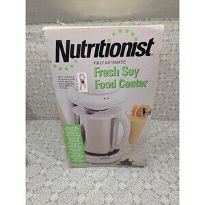 Salton Nutritionist Soy Milk Maker Fresh Soy Food Center Model SY5A‎ Kitchen
